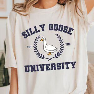 Silly Goose University Sweatshirt, Unisex Silly Goose University Shirt, Gag Gift